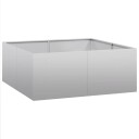 vidaXL Plantekasse 100x100x40 cm galvanisert stål
