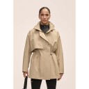 Casall Scandi Trench Rain Coat Dame Sand Beige L