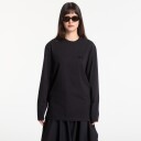 T skjorte Y 3 Logo Long Sleeve Long Sleeve Top Black/ Black L