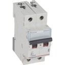 Legrand 5 stk TX³ MCB automatsikring B1 2P 2M 10/10kA