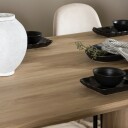 Venture Home Spisegruppe Venture Home Olivia 210 med 6 stk Polar Stoler Fløyel GR24549