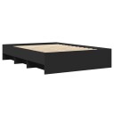 Sengeramme svart 135x190 cm konstruert tre 8721102856938