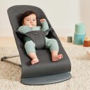 BabyBjörn Bliss Vippestol Vevet Klassisk Quilt Antrasitt