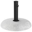  Parasolbase for 37/42/52/58mm Poler Lys Grå Betong 20 kg
