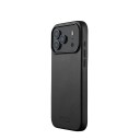Mujjo MagSafe Lommebokdeksel i skinn til iPhone 17 Pro Max - Svart