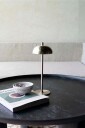 Wikholm Form   Udine LED BordLampe   Sølv