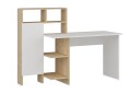 Skrivebord Halse 120 cm med Oppbevaringshylle   Eikfarge