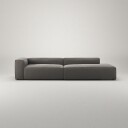 Grand 3 Seter Sofa åpen ende Høyre Hunter Brown