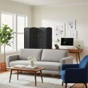 4 panelers sammenleggbar skjerm – Elegant romdeler