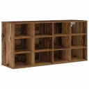  Sko Skap med hylle Gammelt tre 103 x 30 x 51 cm Konstruert tre