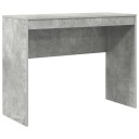  Skrivebord Betonggrå Sponplate med betonggrå finish