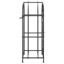  Vinstativ for 33 flasker svart 45x36x100 cm smijern
