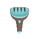 Quut 2 I 1 Rake Og Spade Bungee Grey Onesize