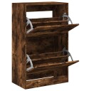  Skoskap røkt eik 60x34x96,5 cm konstruert tre 8721012381858