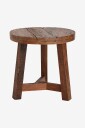 Ellos Home   Sidebord + Nattbord Buffalo Ø46 cm   Brun