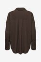 Only   Skjorte Onloregon Bari L/S Shirt Wvn   Brun
