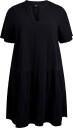 Zizzi   Kjole vViva 1/2 Abk DresSvart