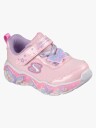 Skechers Lil Butterfly Bliss Blinkende Sneakers, Rosa, 24