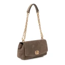 Michael Kors Sm Turnlock Cnv Chn Shdr   LODEN   One Size
