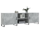 vidaXL TV-benk betonggrå 150x30x50 cm konstruert tre 8720845427252