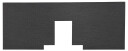 Linn Bad Antisklimatte for Servantskap Svart / 120cm Dobbel Øvre Skuff Grunn