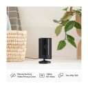 Ring Indoor Cam 2. Gen. Kompakt Overvåkingskamera Svart med Personverndeksel