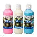 Creall Glow in the dark maling 3 x 250ml