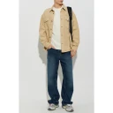 Palm Angels, Herre, Skjorter, Beige, XL,