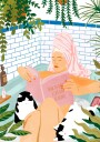 Spa Day With Cats Plakat / 30x40