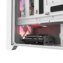 Darkflash DRX70 MESH Kabinett med 4 RGB-vifter Hvit