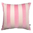  Putetrekk velur striper 48x48cm rosa