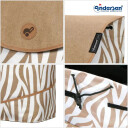Andersen Royal Shopper TYRA Trillebag 46 Liter ZEBRA