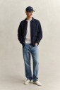 GANT Reg Cotton / Linen Overshirt Navy XXL