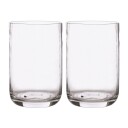 Ernst drikkeglass riflet 2-pakning 50 cl