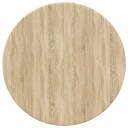  Bordplate Sonoma eik Ø 50 x 1,5 cm Konstruert tre