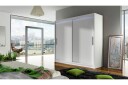 Prag Garderobe 180x215 cm - Hvit