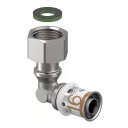 Uponor S-press Plus Albue Med Løpemutter 25mm-3 4 Tommer