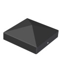 Jabo Stolpehatt Sort 136x136mm