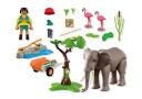 Playmobil Elefant med Dyrepasser 72068 - Lekefigur for 4+ år