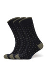 Amanda Christensen True Dot Sock - Navy - 39-42