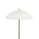 Dyberg Larsen Globus Gulvlampe Beige/ Messing Beige ONE SIZE