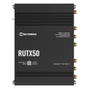 Teltonika RUTX50 5G Trådløs Router med 4-Portssvitsj, Wi-Fi 5, Gigabit Ethernet og Rustfritt Stål