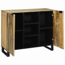  Skap Brun 90 x 33 x 75 cm heltre mango