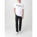 Balmain Herre Topper Hvit L