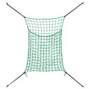 vidaXL Høynett 2 stk Firkantet 0,9x1,5 m PP