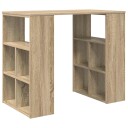  Hjørneskrivebord Sonoma eik MDF Medium