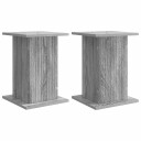 vidaXL Planteholder 2 stk. Grå sonoma 30,5 x 30 x 43 cm Konstruert tre