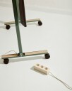 Pedestal Straight Rollin" Tv Stand Mossy Green