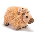 Wild Republic Mor og barn kosedyr ??? 23 cm ??? Capybara