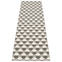 Pappelina Dana matte 70x250 cm warm grey / charcoal / vanilla